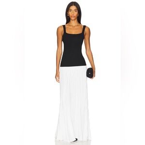 DELFI Collective Caroline Dress in Black & Ivory
